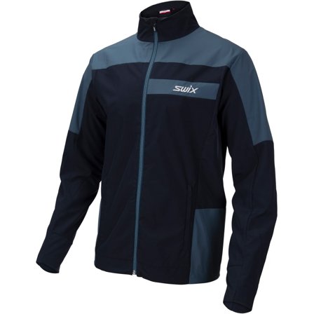 Swix Men's Evolution Gore-Tex Infinium Jacket Men unlined workout jackets Blue L