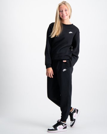 Nike K NSW CLUB FLC JGGR LBR Schwarz Hosen Mädchen - Kids Brand Store