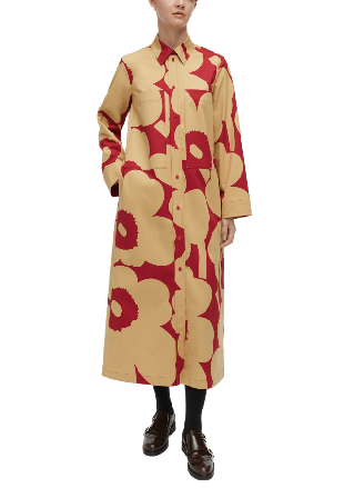 Marimekko MOLLA UNIKKO Dress Klänningar Dam Brun 46