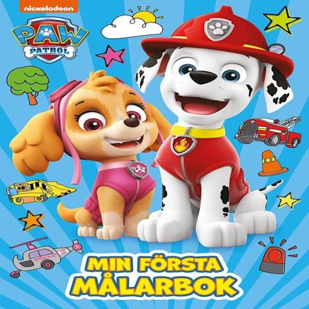 Paw Patrol Min første malebog