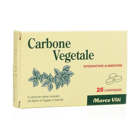 Carbone Vegetale 25 Compresse