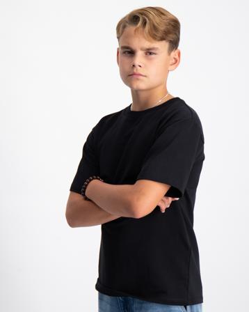 LMTD NLMNAGE SS L TOP Schwarz T-Shirts Jungen - Kidsbrandstore