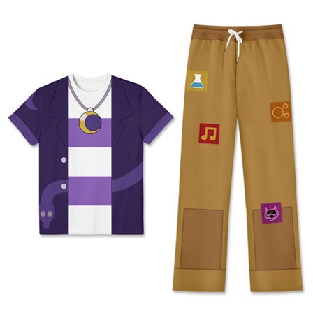 Luz Noceda Cosplay T Shirt Byxor Kostym Halloween Party L N Tops Pant S L N Tops Pant S