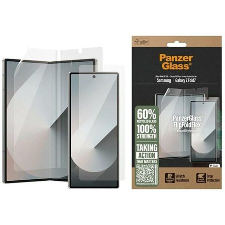 PanzerGlass FlipFoldFlex 2-in-1 Protection Set for Samsung Galaxy Fold7: Glass + TPU Film