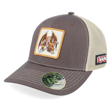 Yu-Gi-Oh! - Bruin trucker Cap - Thousand Dragon Brown/Khaki Trucker - Yu-Gi-Oh @ Hatstore