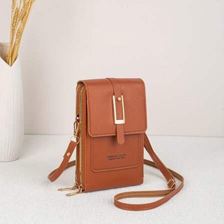 1 stk. Touchscreen Skrå Telefon Taske Moderne Nøgle Taske