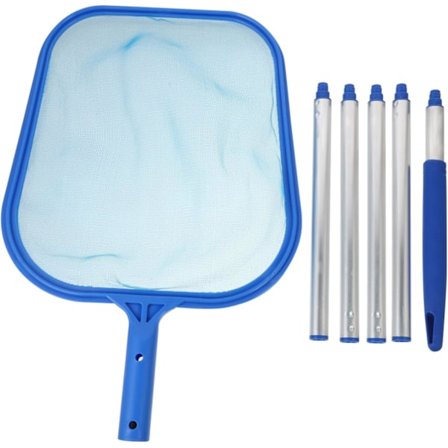 Rod Scoop Net 120cm Svømmebassin Rengøringsnet Lavvandet Dam Fontæne Akvarienet