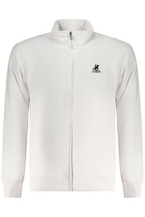 U.s. Grand Polo Felpa Con Zip Uomo Bianco