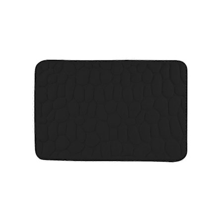 1-delad Badrumsmatta i Memory Foam - Emed Halkfri Badrumsmatta med Hög Absorptionsförmåga och Lätt Tvättbarhet Tjock och Bekväm Golvmatta för Dusch