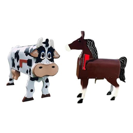 Postkasser Kompatibel med Unique Ox Brevkasse Rustfrit Stål Postkasse Have Dekoration