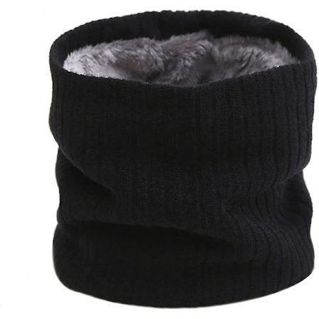 Hals Infinity Skjerf Dobbeltlags Vindtett Gery Sirkel Strikket Halsdeksel Foret Sirkel