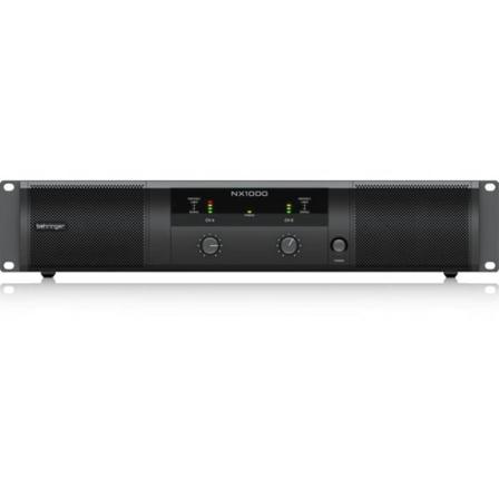 BEHRINGER NX1000 tehovahvistin - 500 W - Luokka D - 0,05 % - XLR / 1 4" TRS