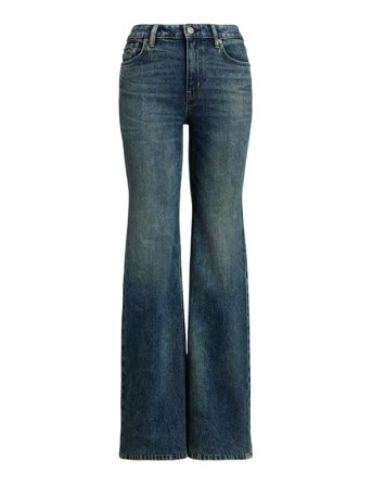 Lauren Ralph Lauren | High-Rise Flare Jean | 34