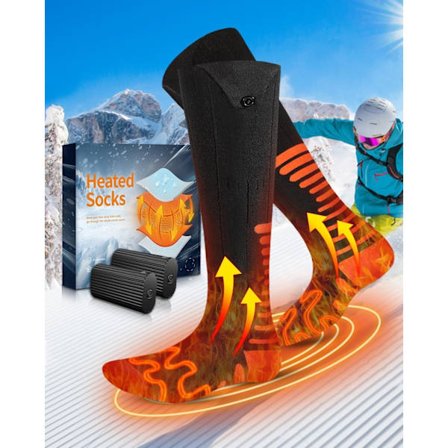 (azc) Elektriska strumpor - Värmestrumpor med appstyrning