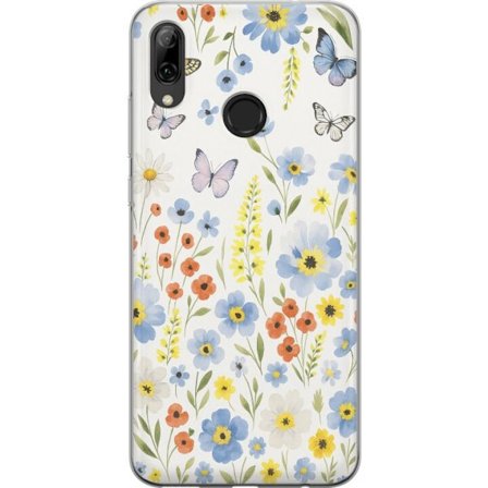 Kompatibelt Mobilskal till Huawei Huawei P smart 2019 Sommarblommor