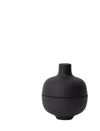 Sand Small Bowl W Lid Home Tableware Bowls Serving Bowls Blå Design House Stockholm