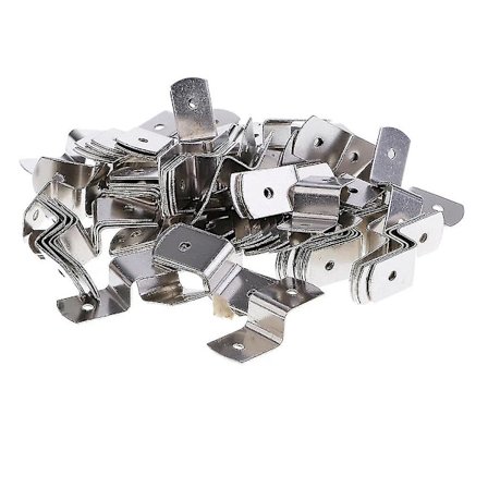 100 stk Offset Monteringsduk Z-klemmer for Foto Bilde Innramming