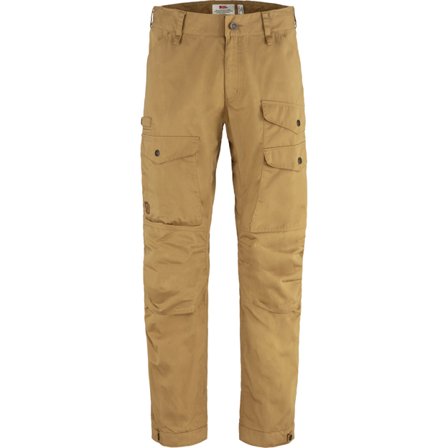 Fjällräven Men's Vidda Pro Ventilated Trousers in Buckwheat Brown, G-1000 | Size: 42/Short