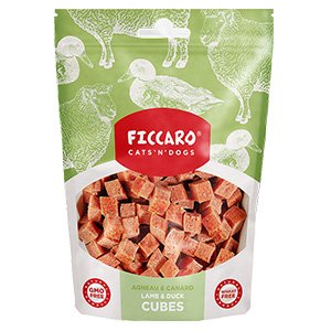 Ficcaro Lamb & Duck Cubes, 100g