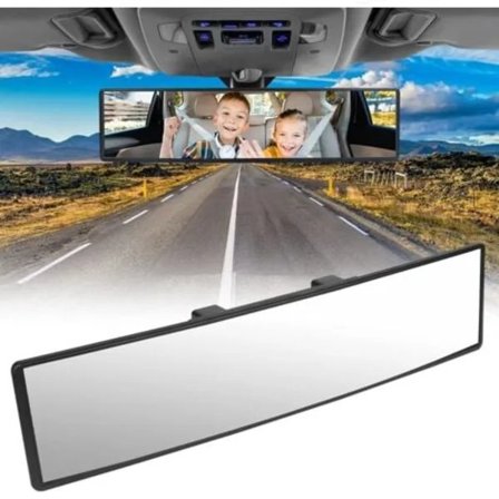 TS-Bilbakspeil, Universelt Bil Innvendig Bakspeil Erstatning Panoramisk, Vidvinkel Bakspeil Bil Interiør Bil A