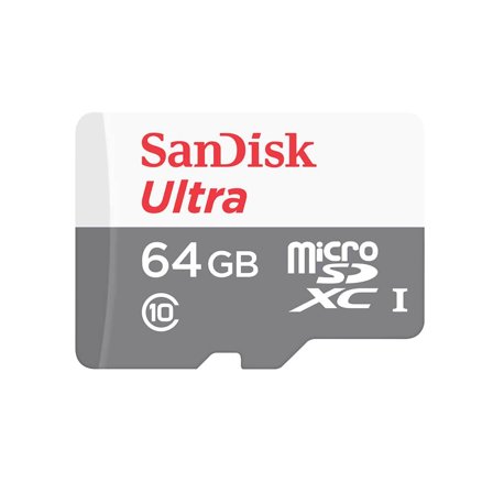SanDisk Ultra - flashminnekort - 64 GB - microSDXC UHS-I