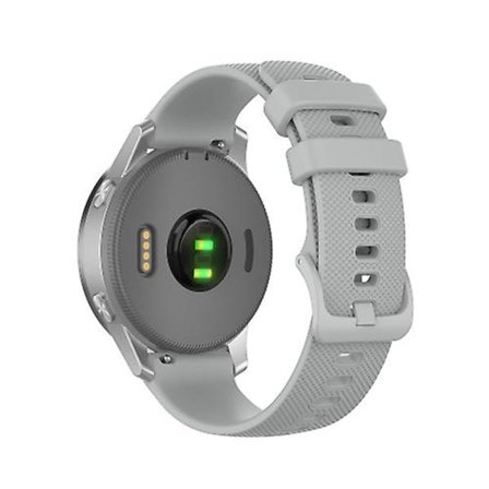Til Garmin Vivoactive 4s lille plaid silikone urbånd