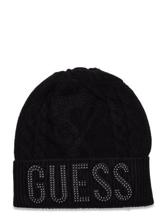 Alix Hat Swtr Accessories Headwear Beanies Svart GUESS Jeans