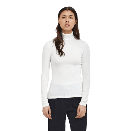 Soft Rebels Srfenja Rollneck Blusar Dam Vit XXL