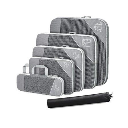 6-pack kompressionsförpackningskuber resetillbehör expanderbara förpackningsorganisatörer