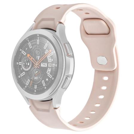 Samsung Galaxy Watch 4 (44mm) / (40mm) silikoninen ranneke - Pinkki Pink