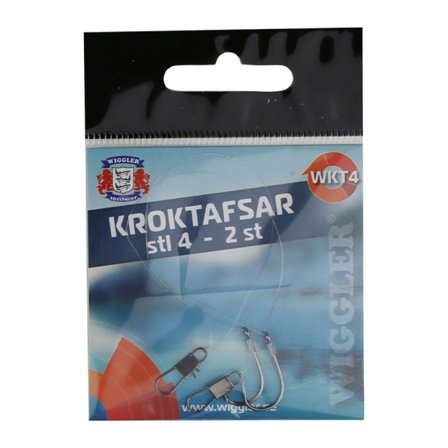 Wiggler Hook Leaders #6 12cm