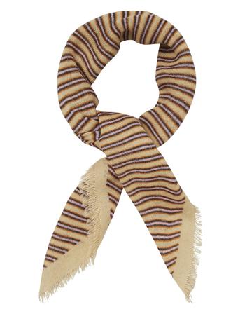 Solebay Woo Scarf Accessories Scarves Lightweight Scarves Brun Becksöndergaard*Betinget Tilbud
