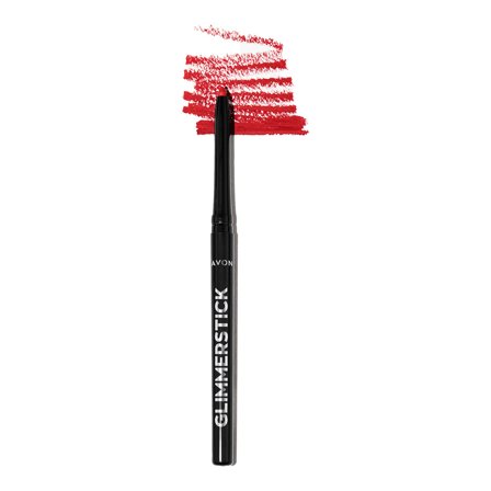 AVON Matita Labbra Glimmerstick Ruby Shock 0,35g - Matita labbra