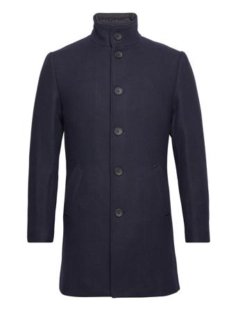 Bs Ontario Slim Fit Coat Navy Bruun & Stengade