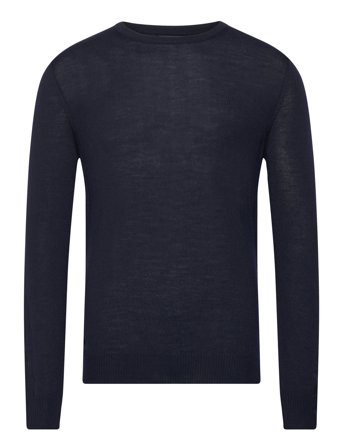 J. Lindeberg M Merino Blend C-Neck Sweater - Navy - XXL