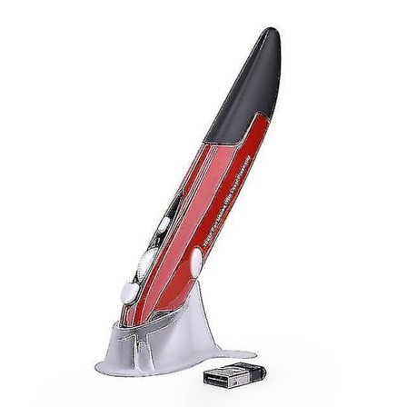 2,4G Trådløs Mus Pen Vertikal Pen-formet 1600 DPI