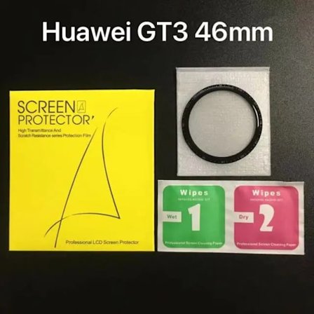 20D Böjd Kant Härdat Glas För Huawei Watch GT2 Pro GT3 GT 2 3 46MM Skärmskydd Skyddsfilm Smartwatch Tillbehör