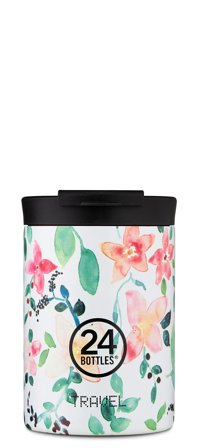 24Bottles Travel Tumbler Little Buds 350 ml, Sport & Velvære, Drikkedunke & Shakers, Drikkedunke