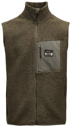 Lundhags Flok Wool Ms Pile Vest Forest Green