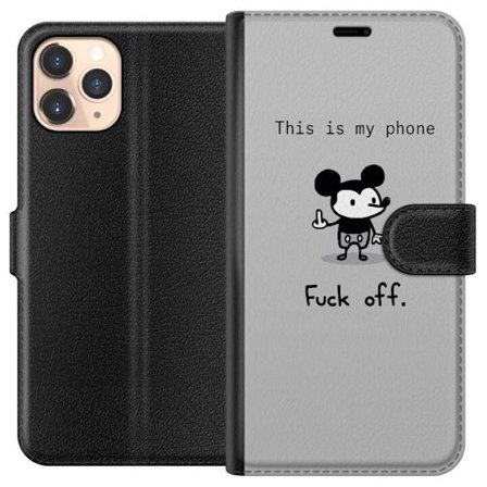 Kompatibelt Plånboksfodral till Apple Apple iPhone 11 Pro Fuck Off