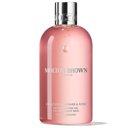 Molton Brown Delicious Rhubarb & Rose Bath & Shower Gel 300 ml, Skincare, Kropspleje, Bodyshampoo