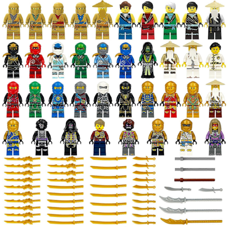 Ninja 1613 byggeklodser minifigur små dele My vs. Python gavelegetøj dukkefører verden figur db