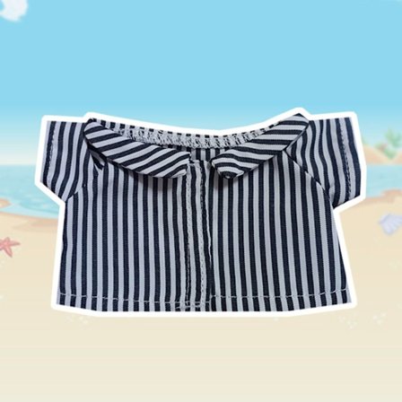 Dukkeklær Skjorte Klær SVART SKJORTE SKJORTE