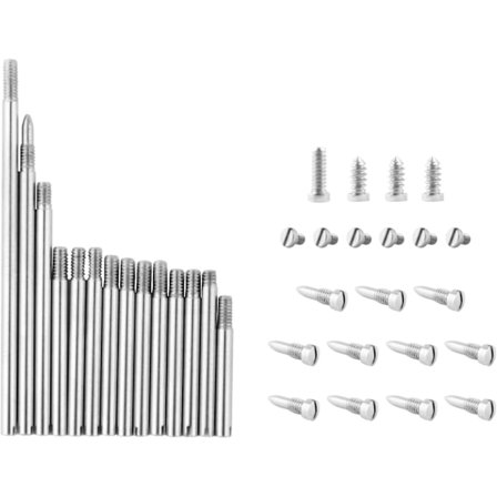 Klarinett Reparasjonssett Verktøy, 34 stk Klarinett Vedlikehold Reparasjon Erstatningssett, Klarinett Treblåser Musikkinstrument Tilbehør