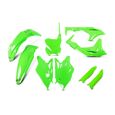 Komplettes UFO Plastikset - Kawasaki KX 250 2019-2020