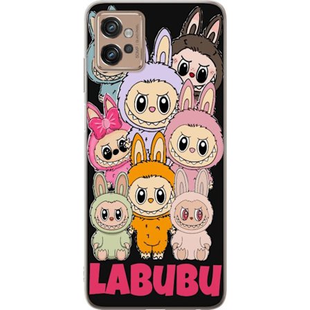 Yhteensopiva Puhelinkuori Motorola Moto G32 Hirviöpainos Taidefiguuri