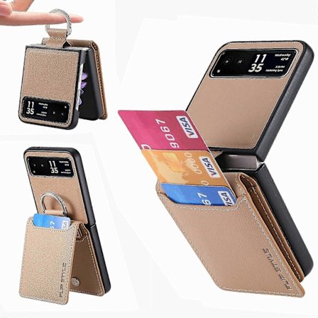 Litchi Texture Läder Telefonfodral För Motorola Razr