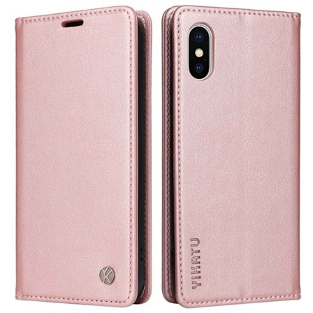 YIKATU iPhone X/XS fodral - Roséguldfärgat