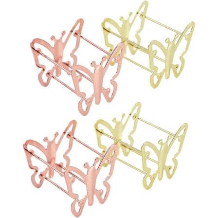 4 stk. Pudderpuffholder Sminkesvampholder Svamp Eggstativ Svamper Babypudder Beholder Etui Pudderpuffstativ Kosmetisk