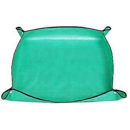 PE Plante Omplantningsmåtte Indendørs Vandtæt Omplantningsmåtte, Grøn 100*100cm